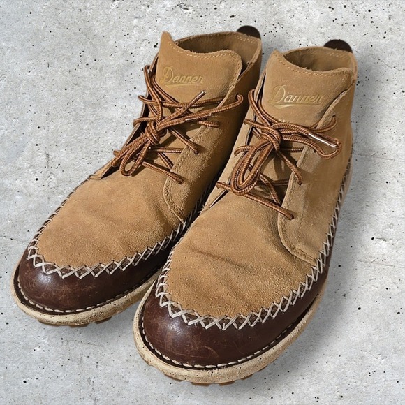 Danner x Huckberry Boot Men 11.5 Mountain Moc 917 GTX Brown GORETEX Vibram 30711 - Picture 4 of 16